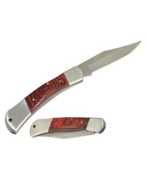 COLTELLO DA INNESTO CON MANICO IN LEGNO COLTELLI TASCABILI