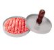 PRESSA PER HAMBURGER STAMPO FORMA BURGER CARNE ANTIADERENTE IN ALLUMINIO 11CM