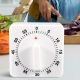 CONTAMINUTI TIMER PER CUCINA MECCANICO 60 MINUTI (NO BATTERIE) CON SUONERIA